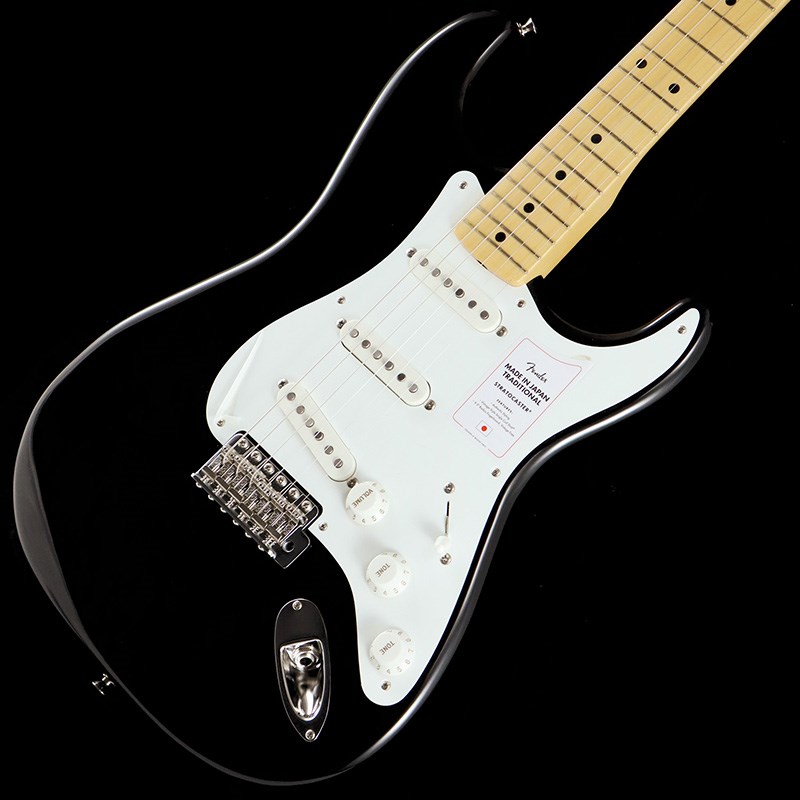 Fender Made in Japan Traditional 50s Stratocaster (Black)の画像